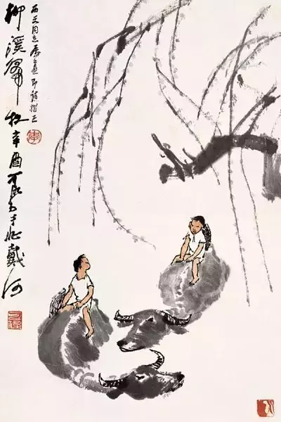 中國畫12位頂尖大師之作，堪稱一絕！